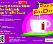 Pembuatan Banner Seminar