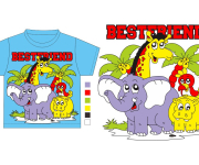 Produksi Kaos TK Untuk Wisata Ke Kebun Binatang