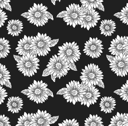 Full Print Motif Bunga 