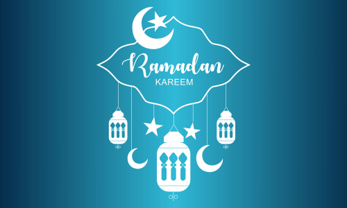 Ramadan kareem and mubarak greeting background islamic illustration