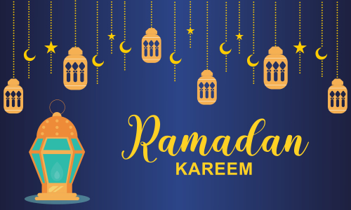 Ramadan kareem and mubarak greeting background islamic illustration