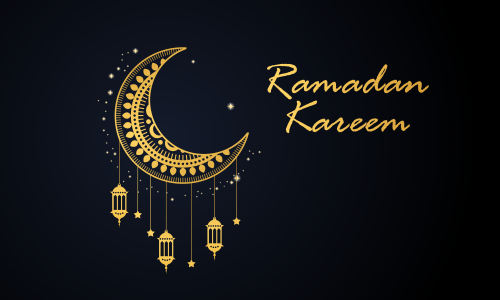 Ramadan kareem and mubarak greeting background islamic illustration