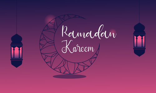 Ramadan kareem and mubarak greeting background islamic illustration