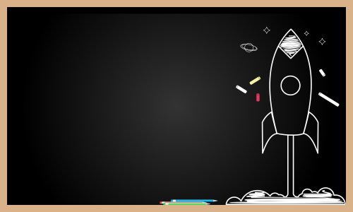 Back to school background as blank copy space text area illustration.
