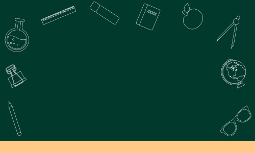 Back to school background as blank copy space text area illustration.
