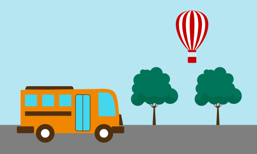 Back to school background as blank copy space text area illustration.