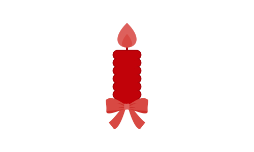 Set of ornaments christmas logo vector illustration