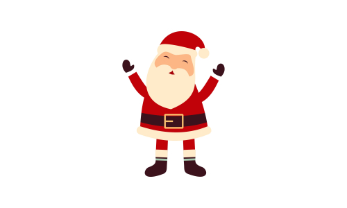 Set of ornaments christmas logo vector illustration