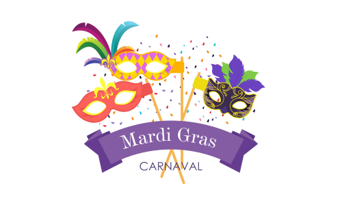 Mardi gras carnival party design. Fat tuesday, carnival, festival. Vector illustration