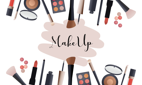Makeup beauty and cosmetics icons vector illustration
