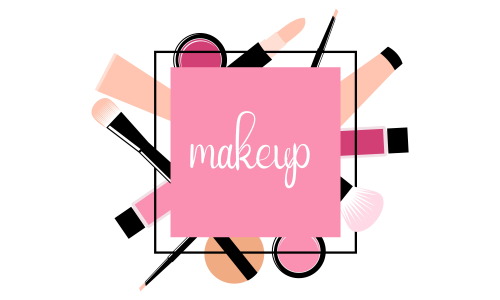 Makeup beauty and cosmetics icons vector illustration