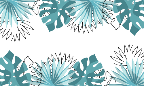 Nature flowers and leaves watercolor seamless pattern. Background flowers