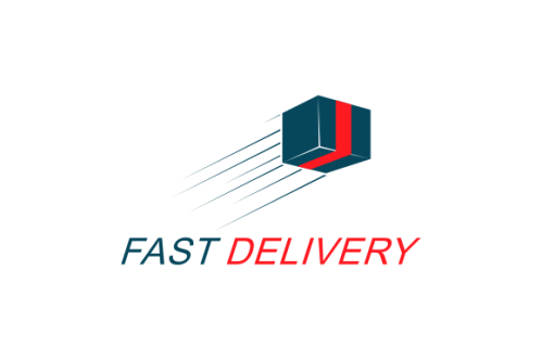 Fast delivery service logo design