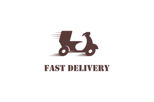 Fast delivery service logo design