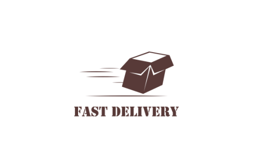 Fast delivery service logo design