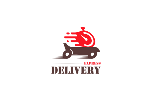 Fast delivery service logo design