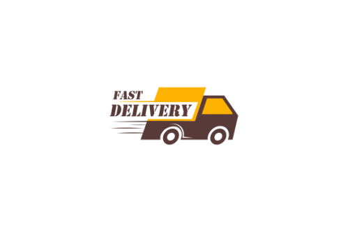 Fast delivery service logo design