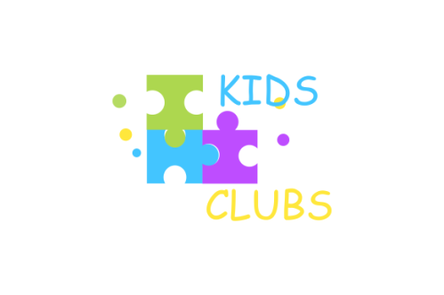 Kids land club logo. Playground logo