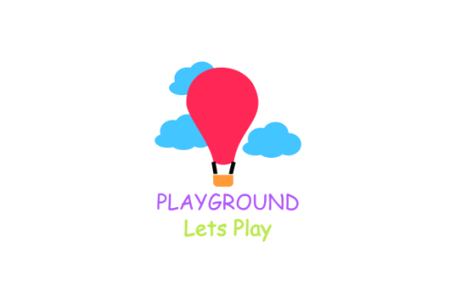 Kids land club logo. Playground logo
