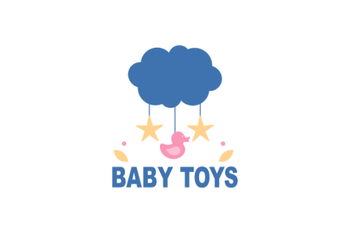 Baby shop toy shop and baby product logo