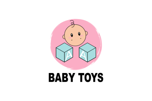 Baby shop toy shop and baby product logo