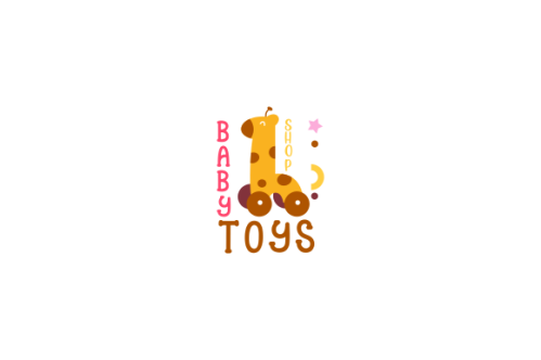 Baby shop toy shop and baby product logo