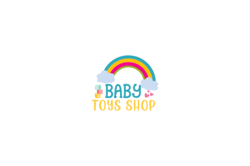 Baby shop toy shop and baby product logo