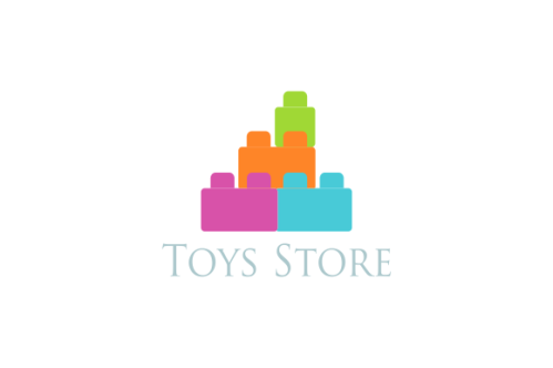 Baby shop toy shop and baby product logo