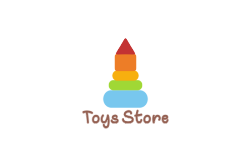 Baby shop toy shop and baby product logo