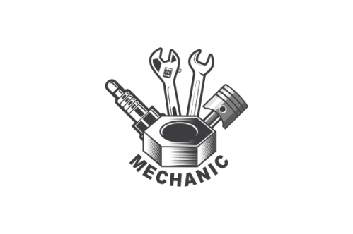 Mechanic logo design services, engineering, repair