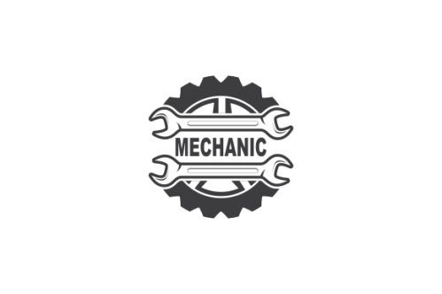 Mechanic logo design services, engineering, repair