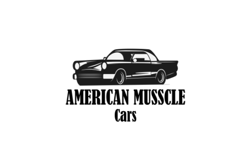 Muscle car community logo design vector