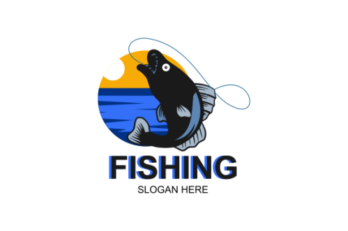 Fishing logo design ideas. Best logo
