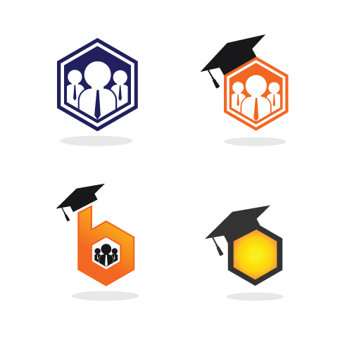 Logo themplate untuk edukasi